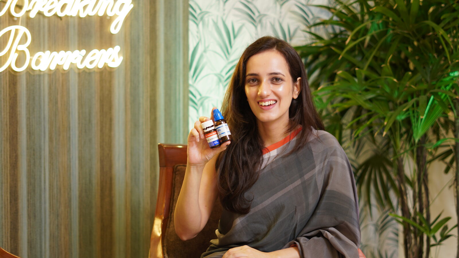 Dr. Prachi Dua, homeopathic physician, at The Inside World clinic